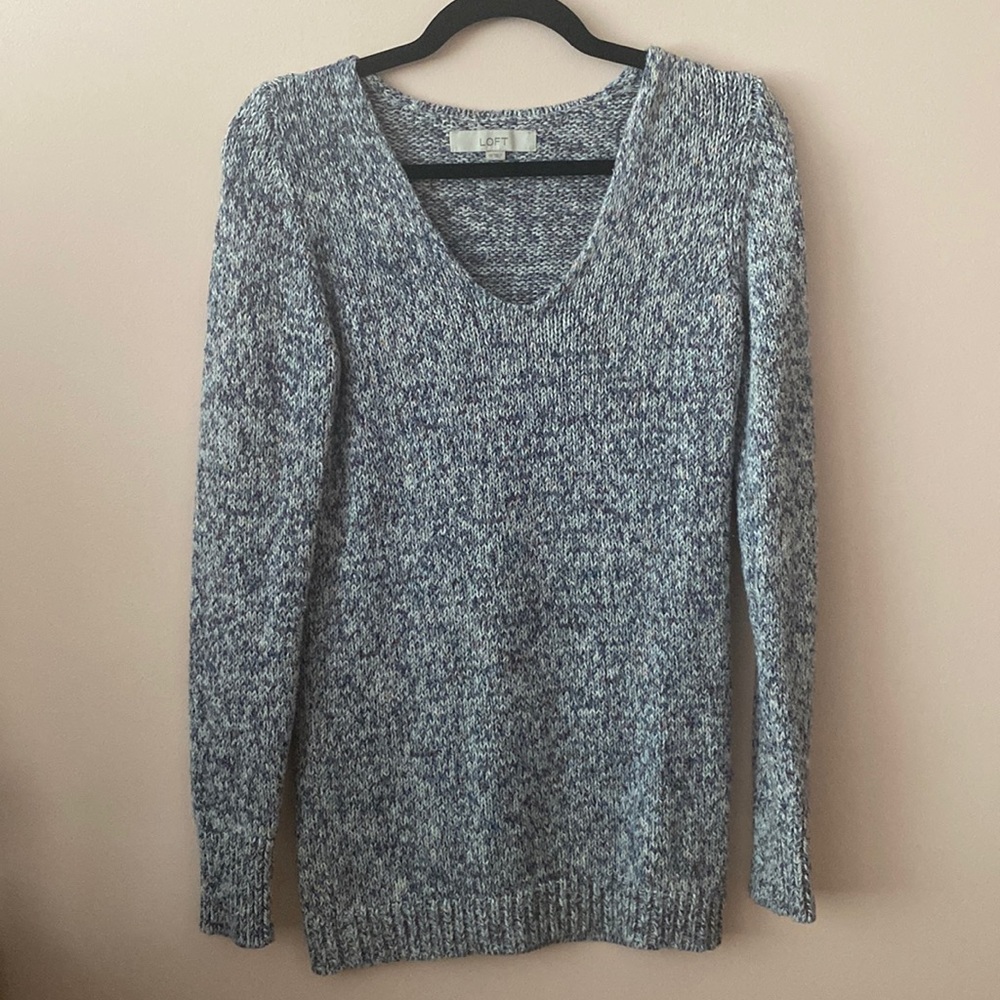 Loft XS Blue Sweater